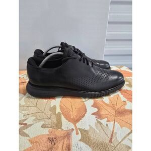 Cole Haan Men Wingtip Oxfords Zerogrand Black Men's Size 9.5 C23832